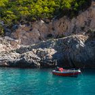 Blue Caves bei Porto Vromi