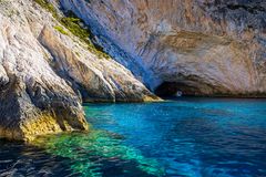 Blue Caves bei Porto Vromi