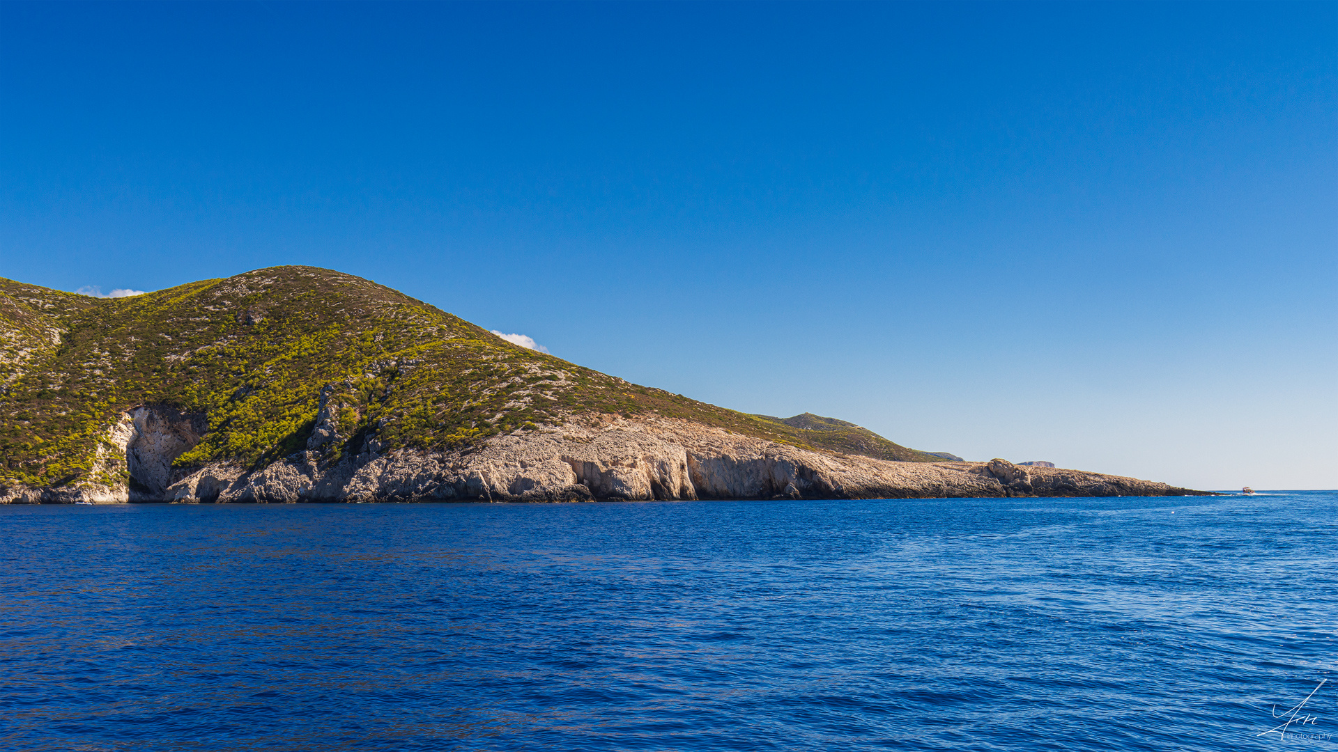 Blue Caves bei Porto Vromi