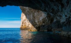 Blue Caves bei Porto Vromi