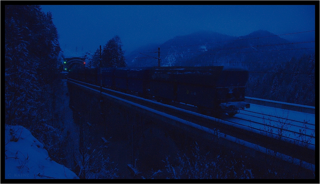 Blue Coal Train