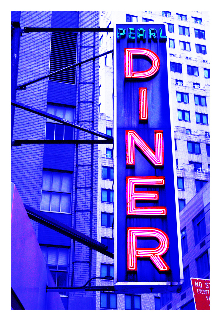 Blue diner