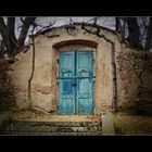 Blue door