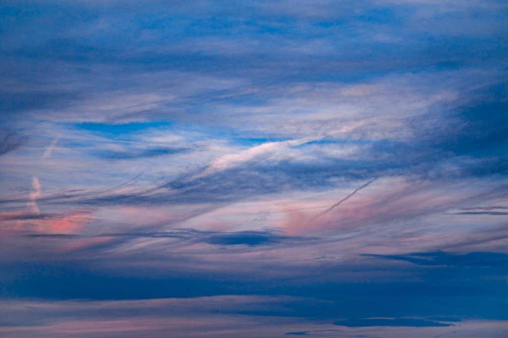 Blue Evening sky 