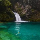 Blue Eye in Theth. Albanian Alps