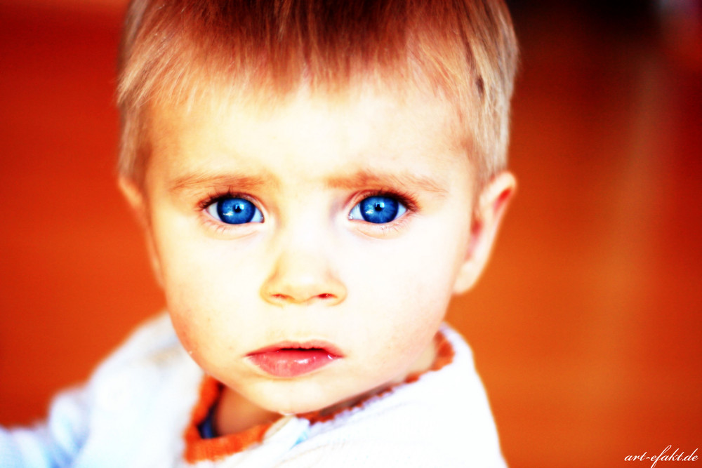 blue eyes