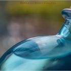 Blue Glass Bottle One 