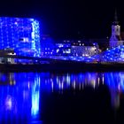 Blue Glowing - Ars Electronica Center