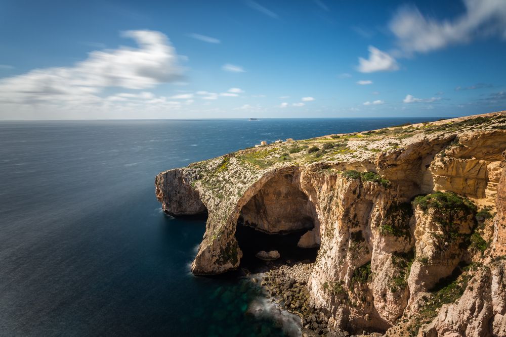 Blue Grotto.