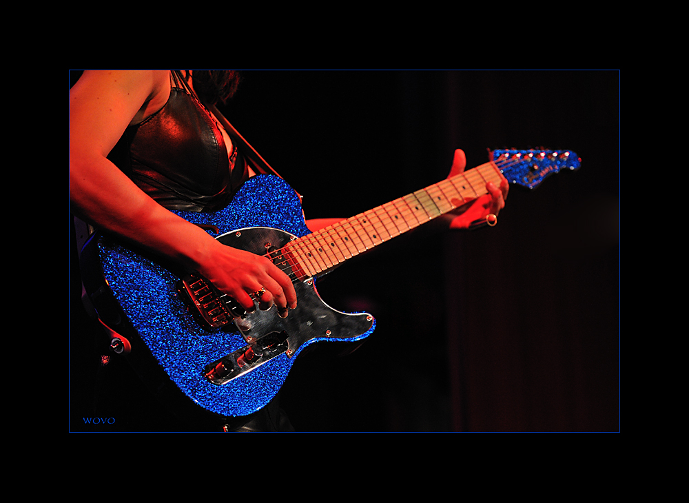 blue guitar