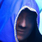 Blue hood