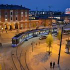 blue hour am Bahnhofsplatz München Pasing