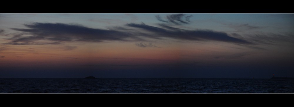 Blue hour am Strand von Quiberon/Keberon