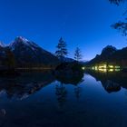 Blue hour at Hintersee