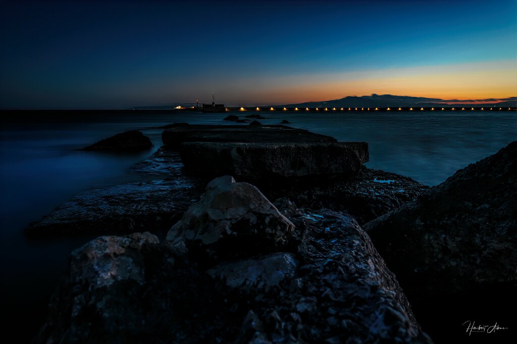 Blue Hour at Peloponnes 