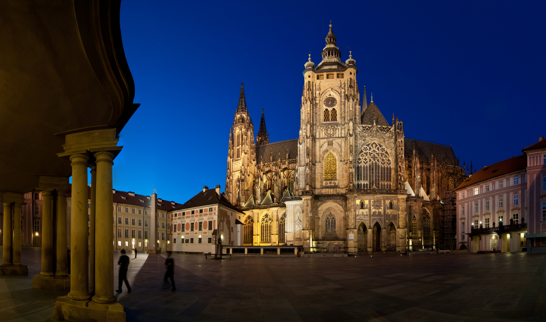 Blue Hour at Sait Vitus in Prague