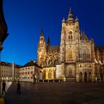 Blue Hour at Sait Vitus in Prague