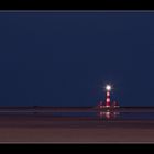 blue hour at the shore of  "saint peter ording" - spo zur blauen stunde -