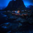 [ ... blue hour hamnøy ]