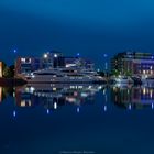 Blue Hour im Hafen