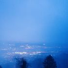 Blue hour im Nebel