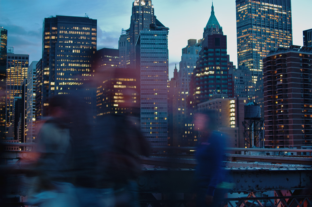 Blue Hour in a City that never sleeps