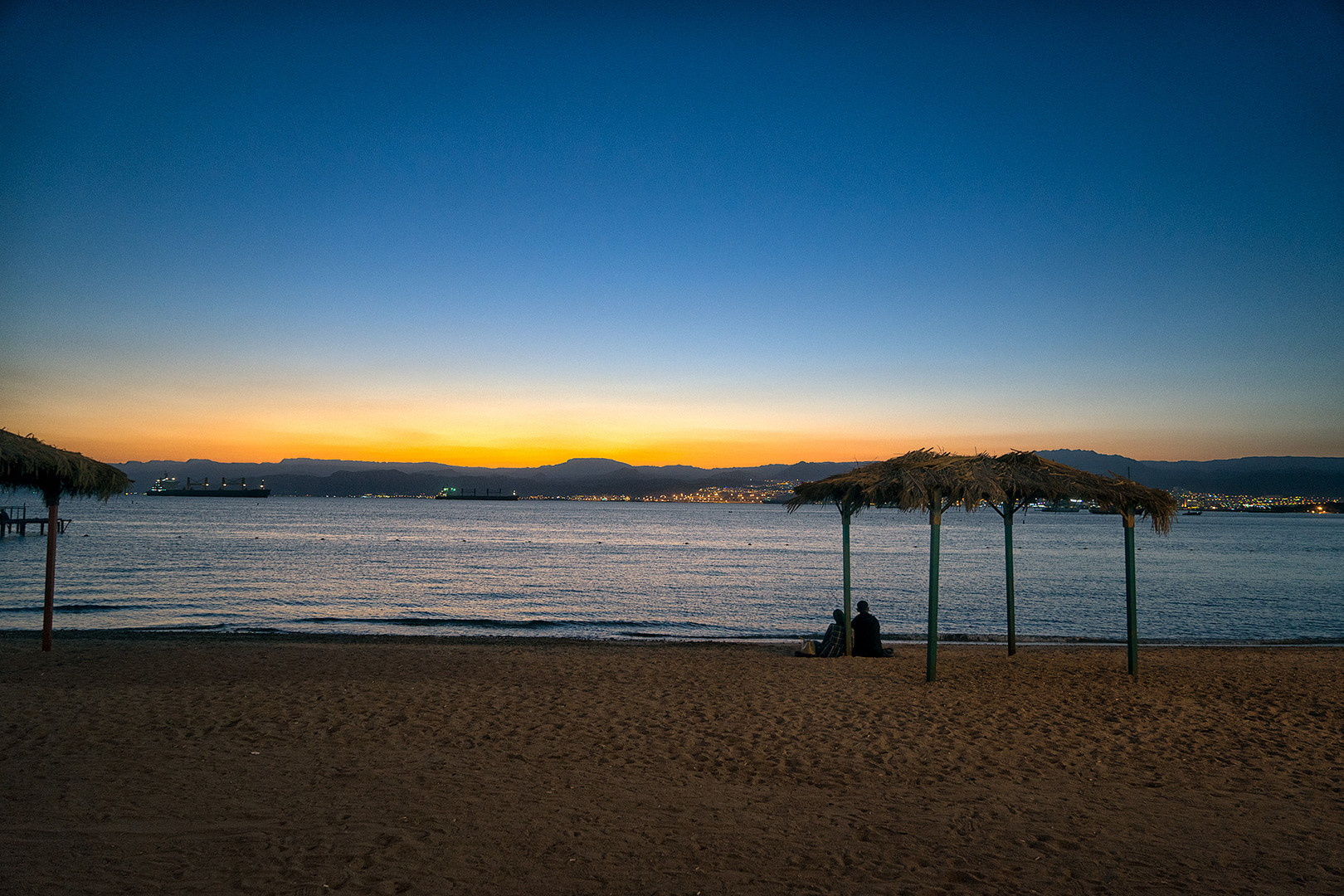 Blue Hour in Aqaba