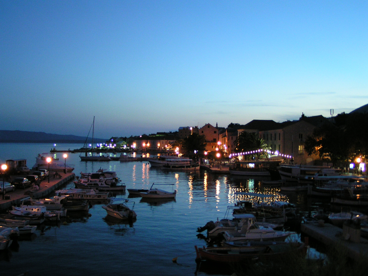 Blue hour in Bol