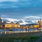 Blue Hour in Dresden