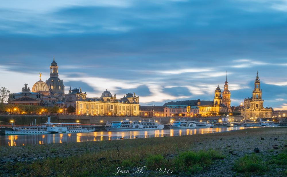 Blue Hour in Dresden