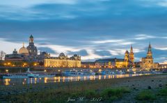 Blue Hour in Dresden