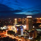 Blue hour in Jakarta