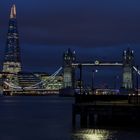 Blue hour in London