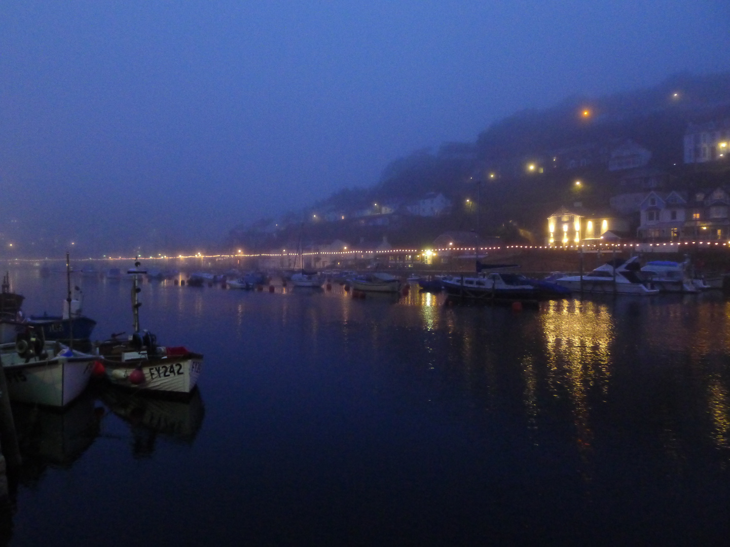 blue hour in looe