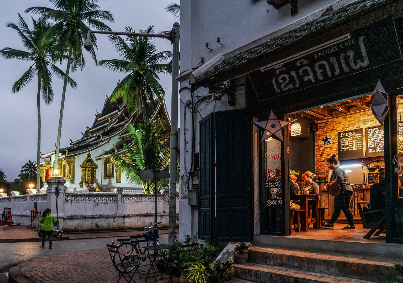 Blue hour in Luang Prabang / Laos