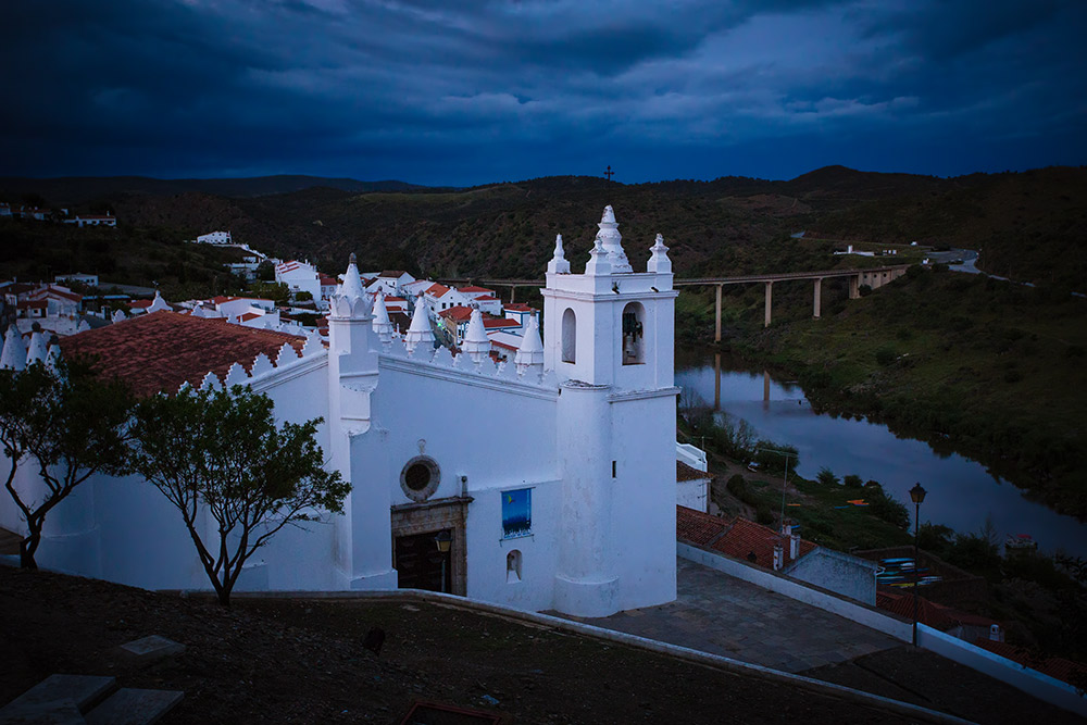 Blue hour in Mértola