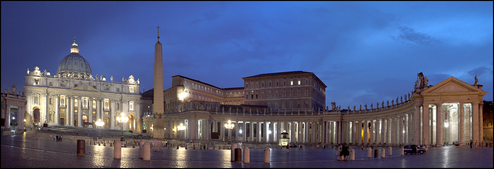 ... blue hour in Rome ...