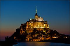 Blue hour @ Le Mont St.Michel