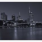 blue hour over Frankfurt