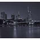 blue hour over Frankfurt