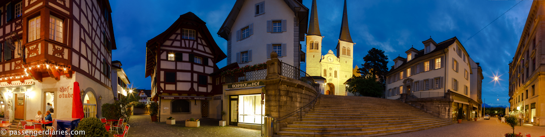 Blue Hour Panorama.