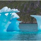 Blue ice in Narsarsuag, Qoroq Eisfjord / Grönland