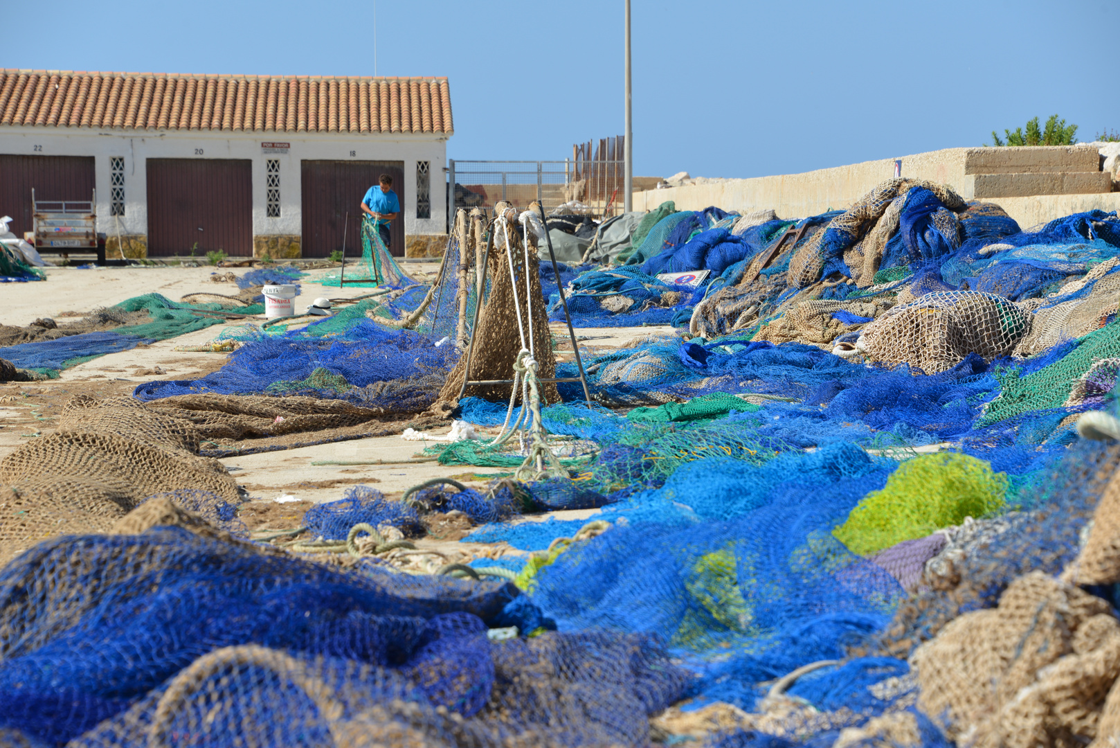 Blue in Spain