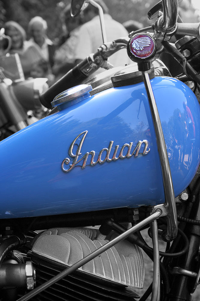 blue indian