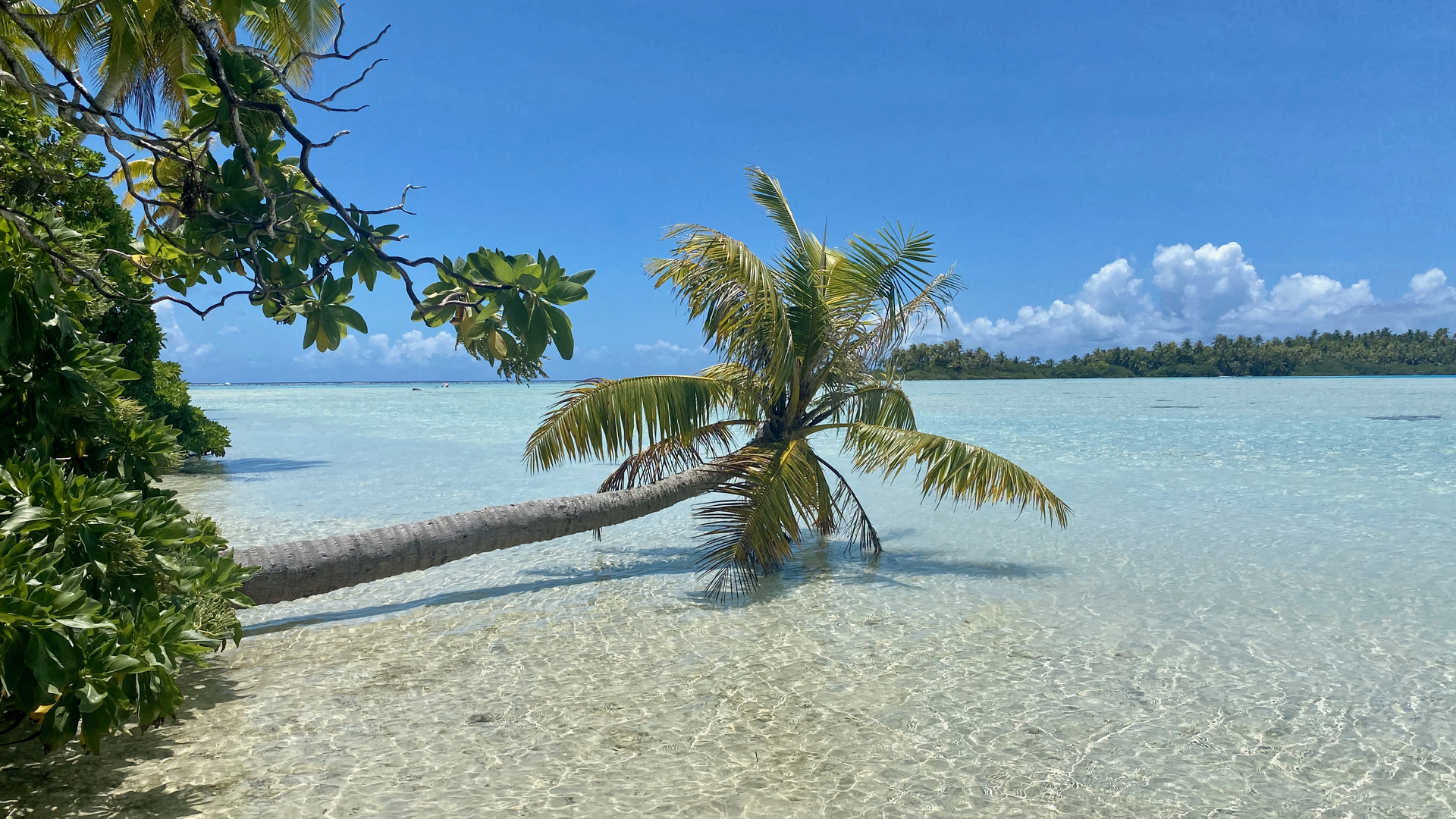 Blue Lagoon Französisch Polynesien.