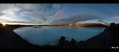 Blue Lagoon Sunset