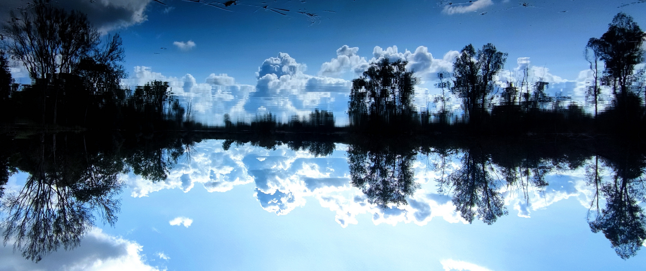 Blue lake Reflections blue monday 