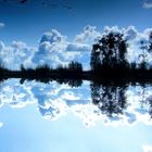 Blue lake Reflections blue monday 