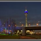 Blue light Area in Düsseldorf