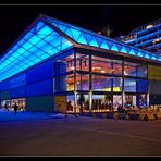 Blue Lighted Cruise Terminal